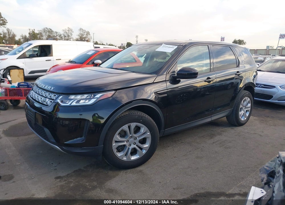 2022 LAND ROVER DISCOVERY SPORT S VIN: SALCJ2FX4NH906082