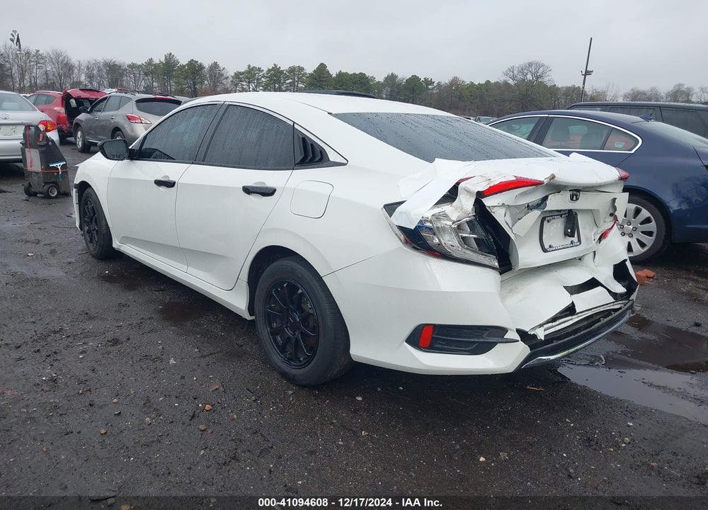 2019 HONDA CIVIC VIN: 2HGFC2F62KH551359