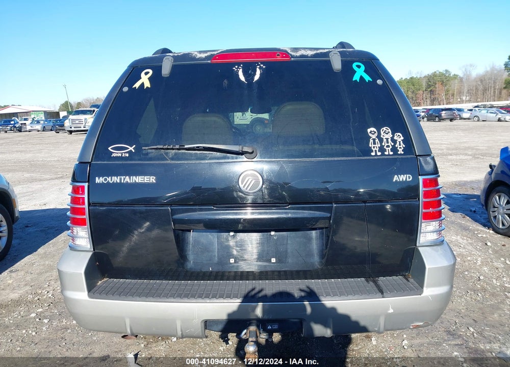 2002 MERCURY MOUNTAINEER VIN: 4M2ZU86E32ZJ04858