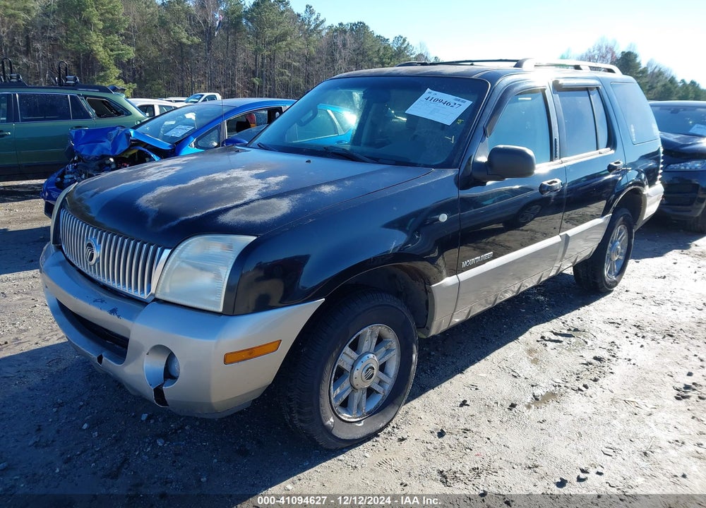2002 MERCURY MOUNTAINEER VIN: 4M2ZU86E32ZJ04858