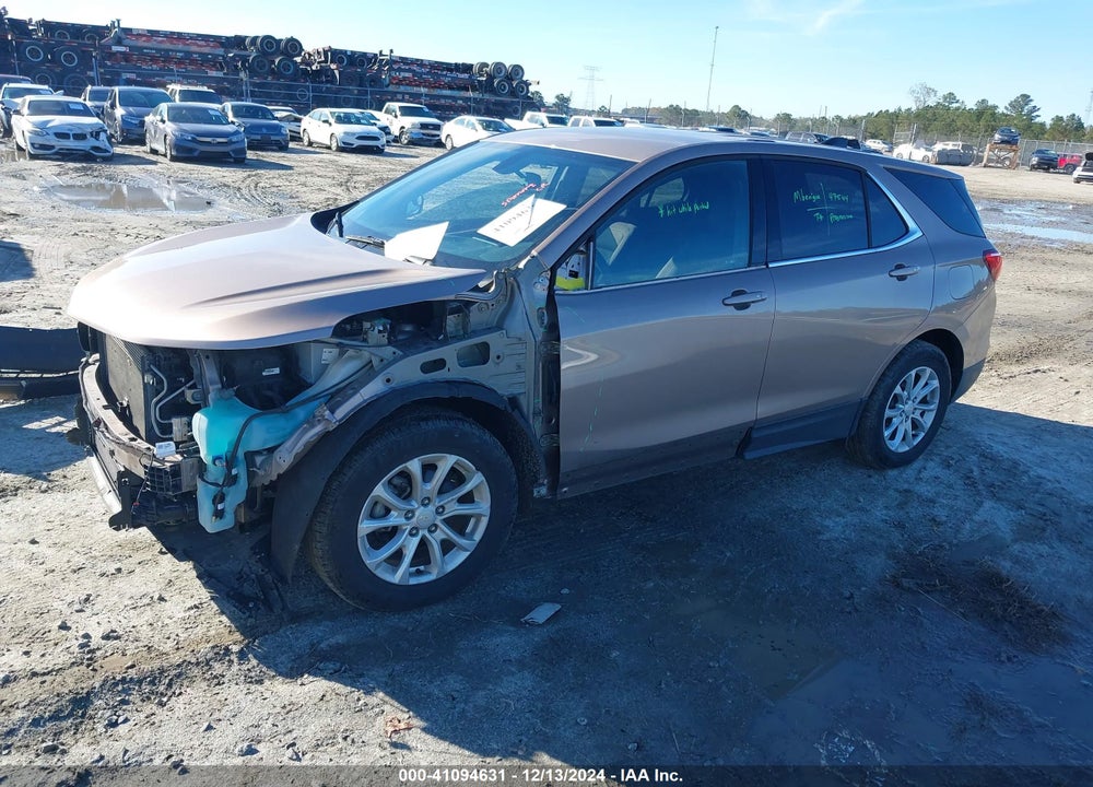 2018 CHEVROLET EQUINOX LT VIN: 2GNAXJEV2J6258367