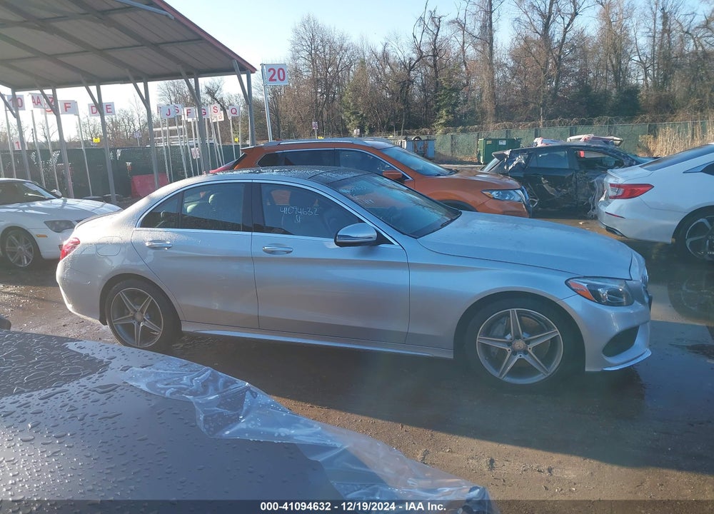2016 MERCEDES-BENZ C 300 4MATIC/LUXURY 4MATIC/SPORT 4MATIC VIN: WDDWF4KB4GR177760