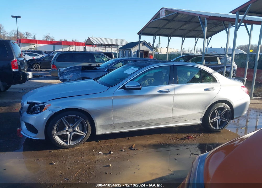 2016 MERCEDES-BENZ C 300 4MATIC/LUXURY 4MATIC/SPORT 4MATIC VIN: WDDWF4KB4GR177760