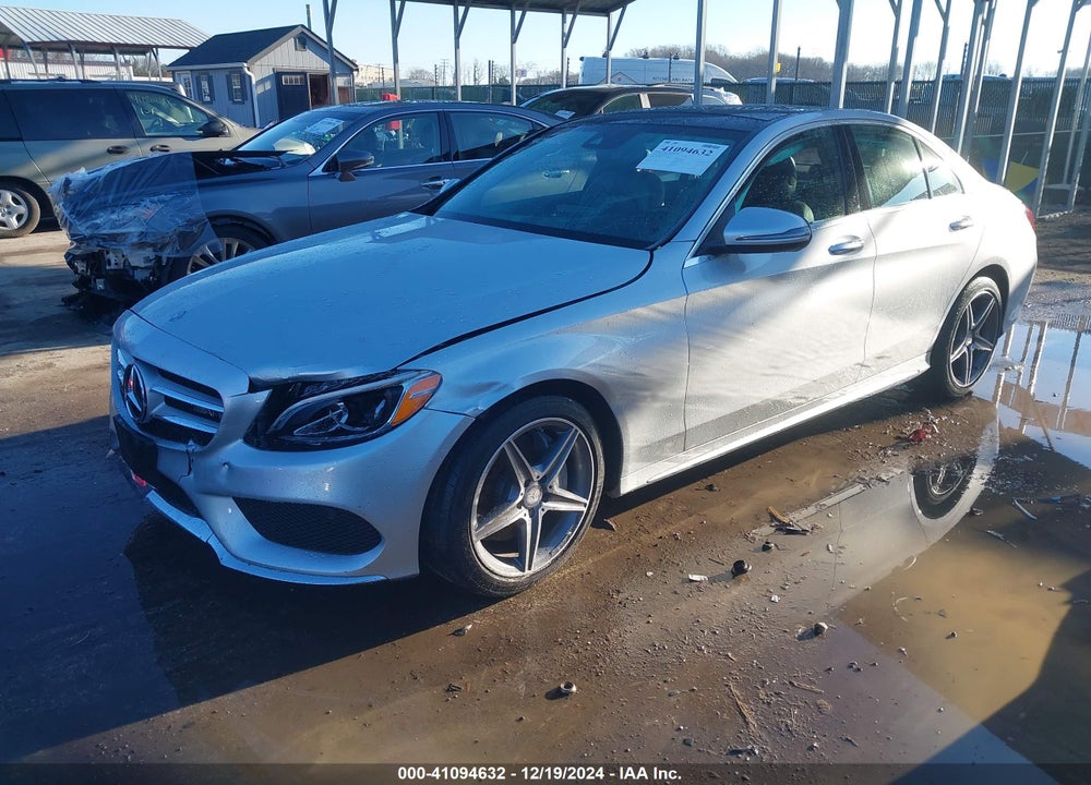 2016 MERCEDES-BENZ C 300 4MATIC/LUXURY 4MATIC/SPORT 4MATIC VIN: WDDWF4KB4GR177760