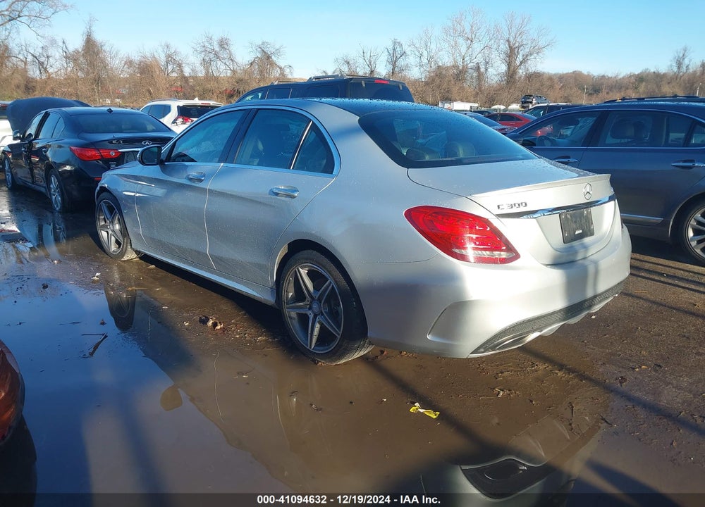 2016 MERCEDES-BENZ C 300 4MATIC/LUXURY 4MATIC/SPORT 4MATIC VIN: WDDWF4KB4GR177760