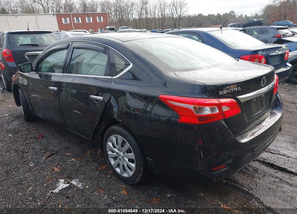 2019 NISSAN SENTRA S VIN: 3N1AB7AP3KY378411