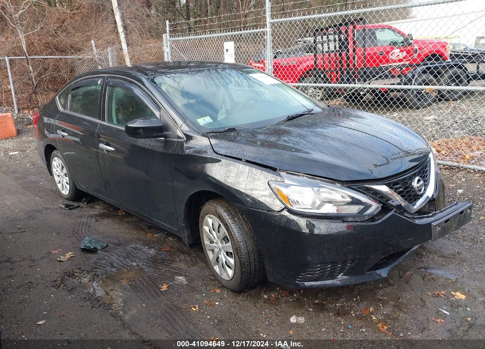 2019 NISSAN SENTRA S VIN: 3N1AB7AP3KY378411