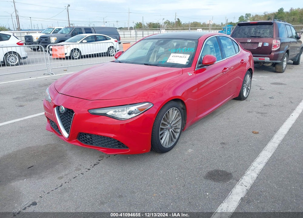 2017 ALFA ROMEO GIULIA TI RWD VIN: ZARFAECN4H7546577