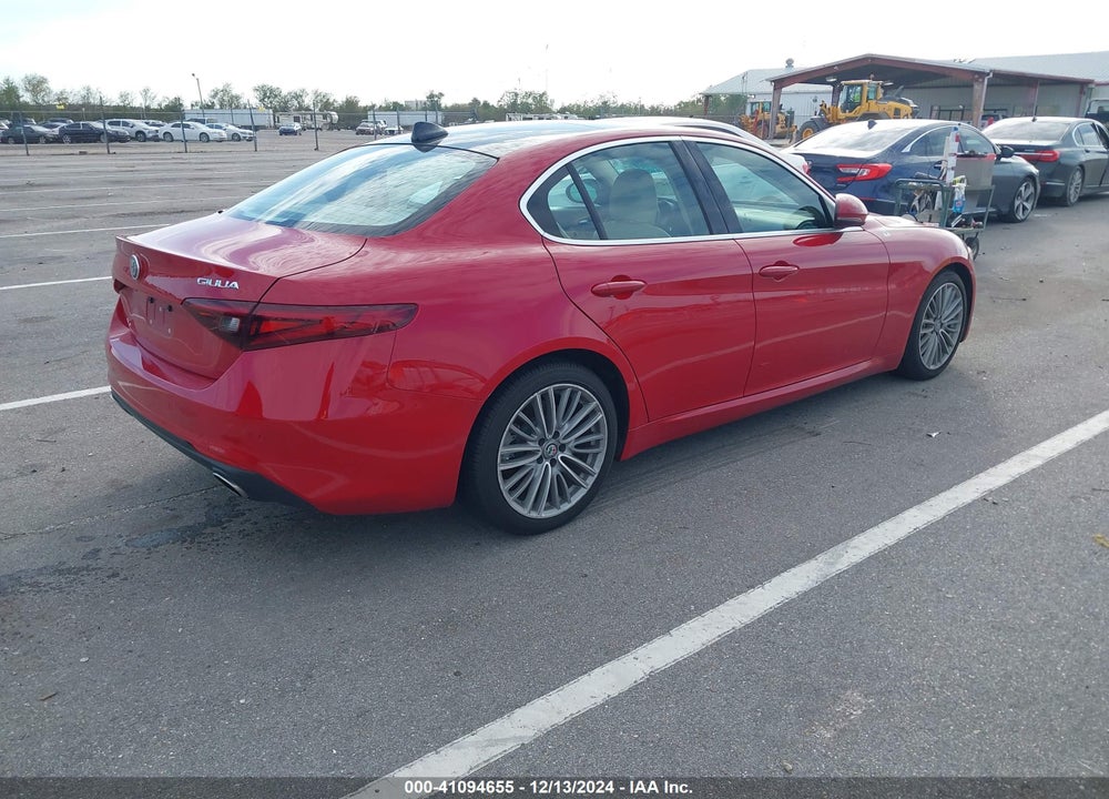 2017 ALFA ROMEO GIULIA TI RWD VIN: ZARFAECN4H7546577