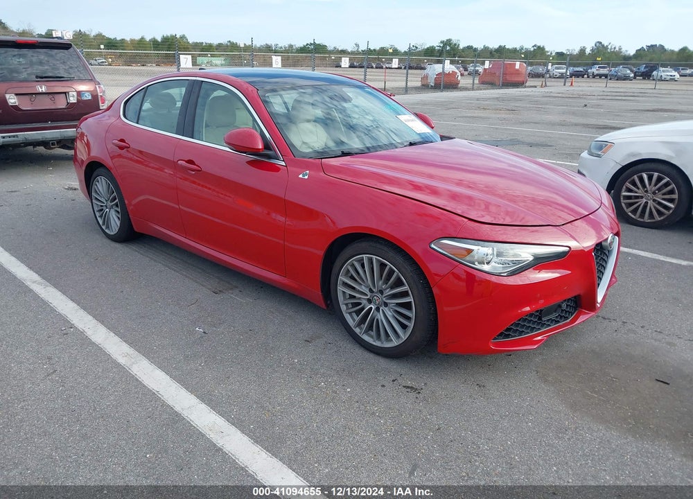 2017 ALFA ROMEO GIULIA TI RWD VIN: ZARFAECN4H7546577