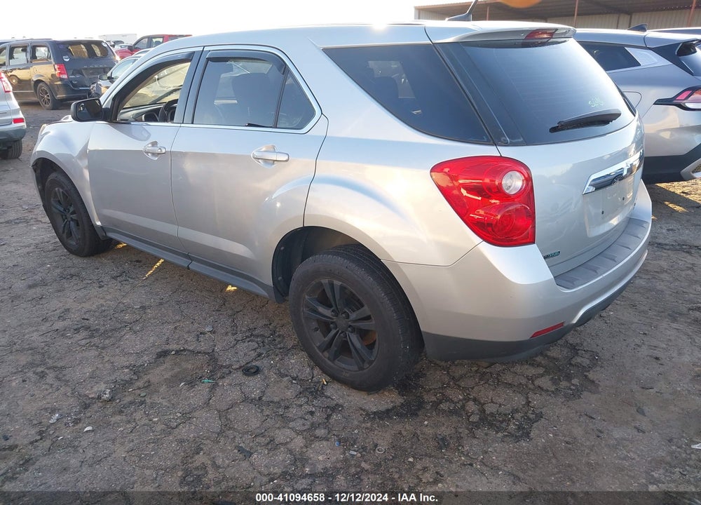 2012 CHEVROLET EQUINOX LS VIN: 2GNALBEK9C1141148