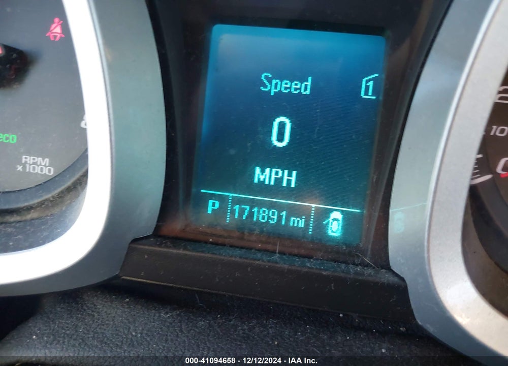 2012 CHEVROLET EQUINOX LS VIN: 2GNALBEK9C1141148