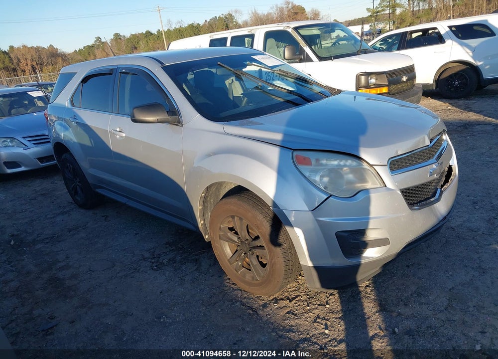 2012 CHEVROLET EQUINOX LS VIN: 2GNALBEK9C1141148