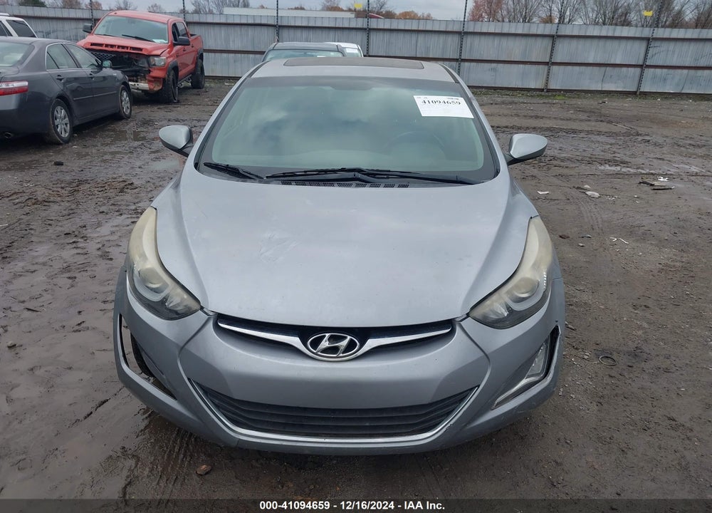 2015 HYUNDAI ELANTRA SE VIN: 5NPDH4AE2FH608156