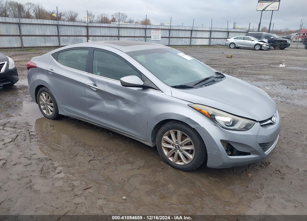 2015 HYUNDAI ELANTRA SE VIN: 5NPDH4AE2FH608156