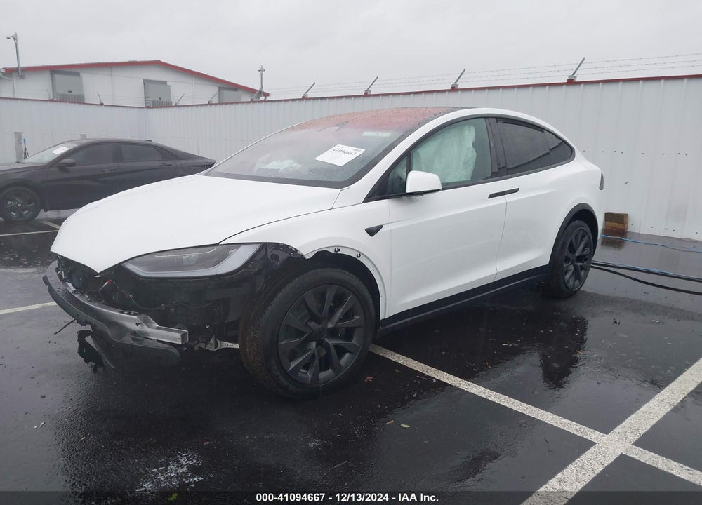 2024 TESLA MODEL X LONG RANGE VIN: 7SAXCDE53RF454066