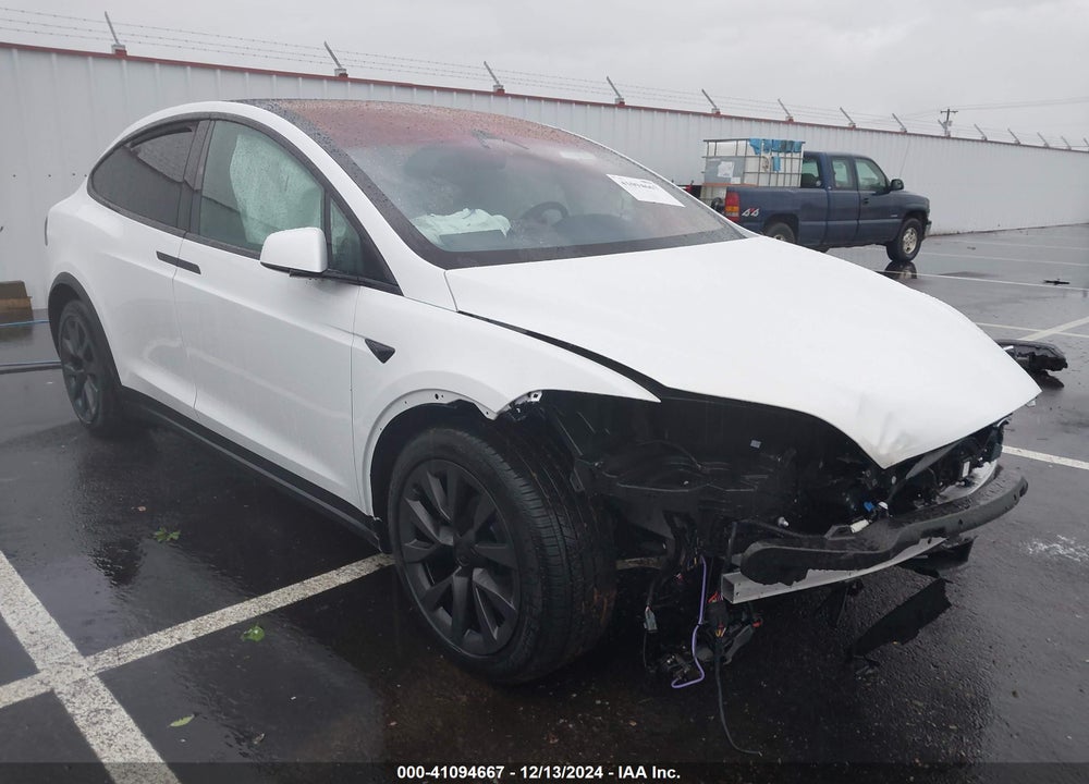 2024 TESLA MODEL X LONG RANGE VIN: 7SAXCDE53RF454066