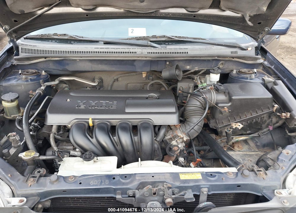 2003 TOYOTA COROLLA S VIN: 2T1BR32E73C134622