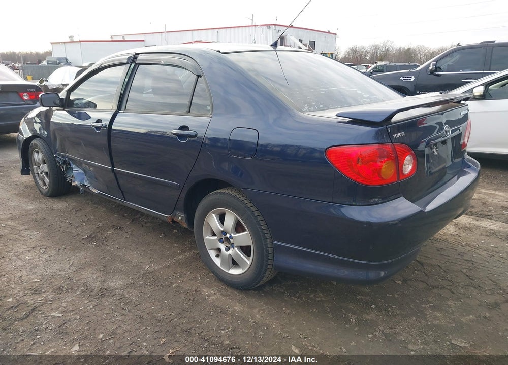 2003 TOYOTA COROLLA S VIN: 2T1BR32E73C134622