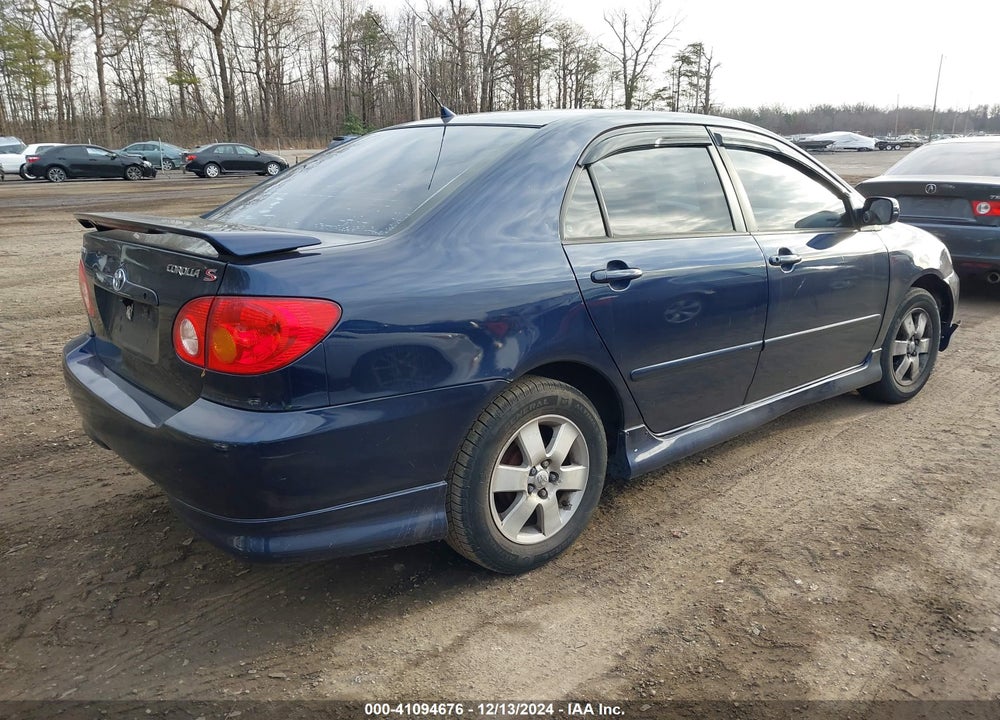2003 TOYOTA COROLLA S VIN: 2T1BR32E73C134622