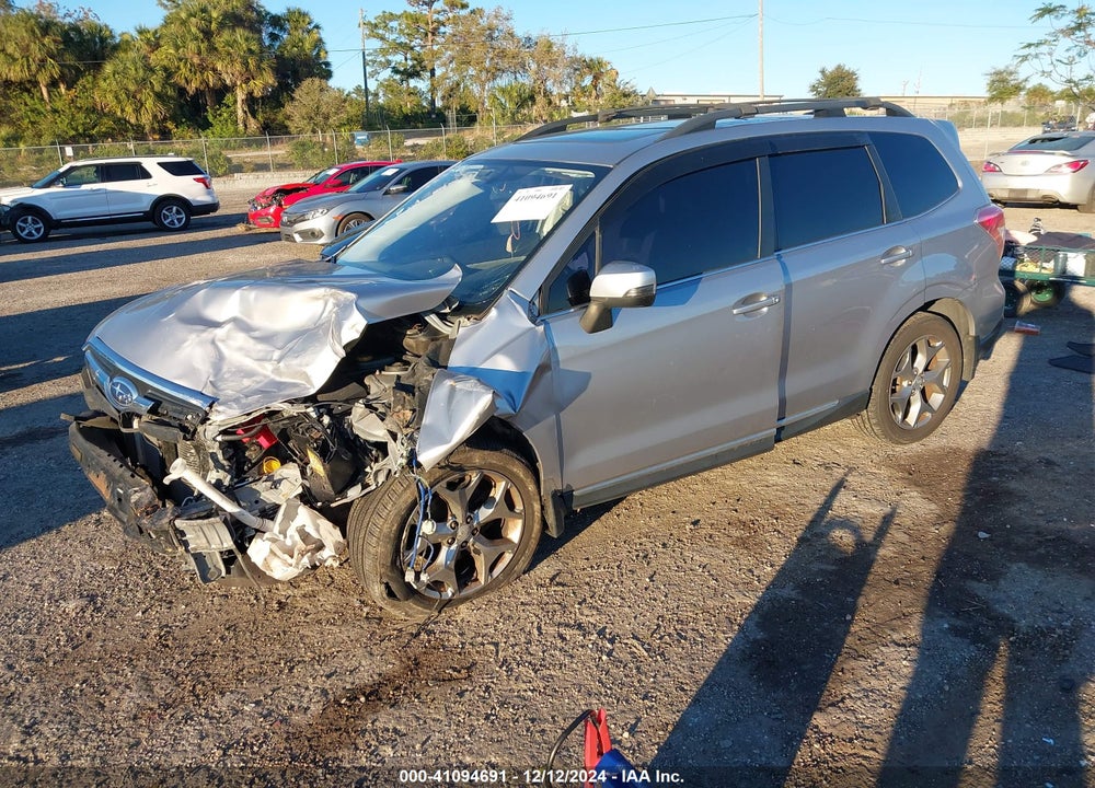 2015 SUBARU FORESTER 2.5I TOURING VIN: JF2SJAUCXFH429979