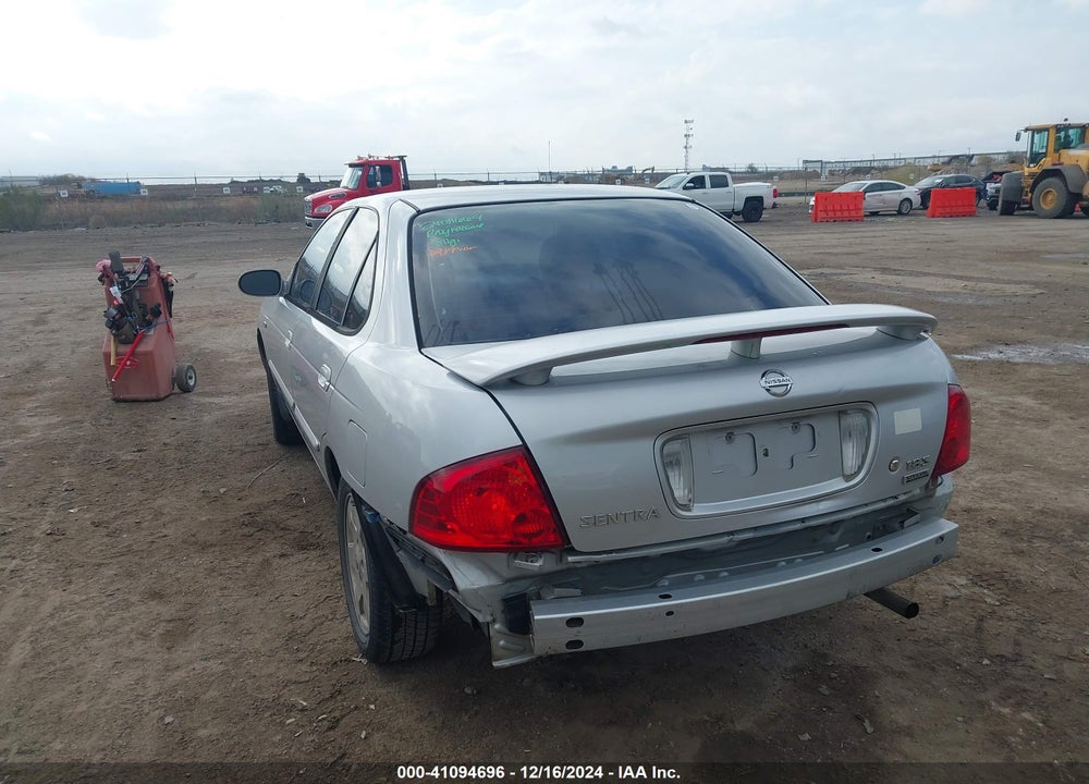 2006 NISSAN SENTRA 1.8S VIN: 3N1CB51D66L607766