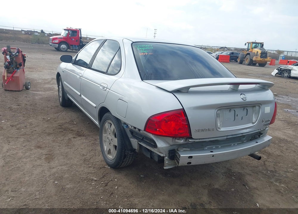 2006 NISSAN SENTRA 1.8S VIN: 3N1CB51D66L607766