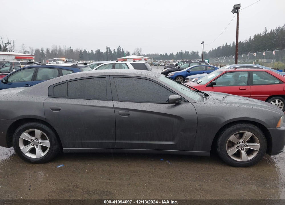 2013 DODGE CHARGER SE VIN: 2C3CDXBG5DH706374