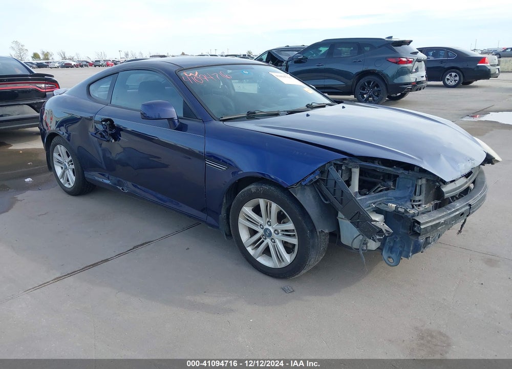 2007 HYUNDAI TIBURON GS VIN: KMHHM66DX7U257492