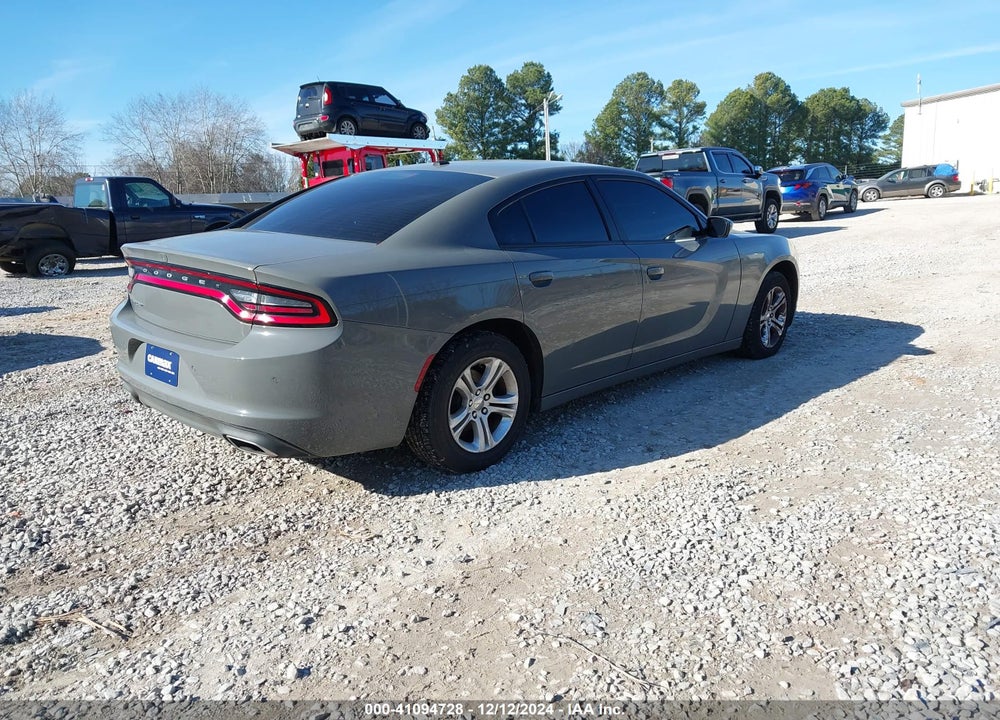 2019 DODGE CHARGER SXT RWD VIN: 2C3CDXBG0KH707543