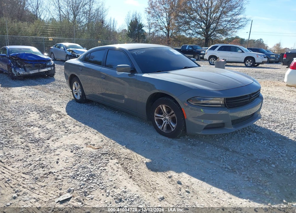 2019 DODGE CHARGER SXT RWD VIN: 2C3CDXBG0KH707543