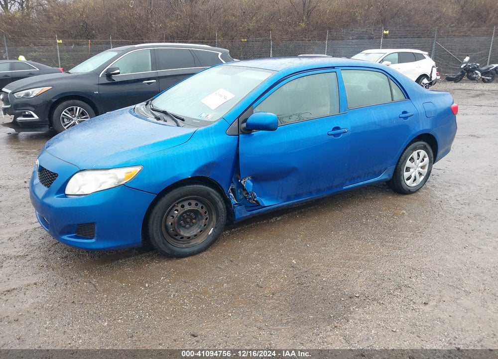 2009 TOYOTA COROLLA LE VIN: 1NXBU40E69Z045848