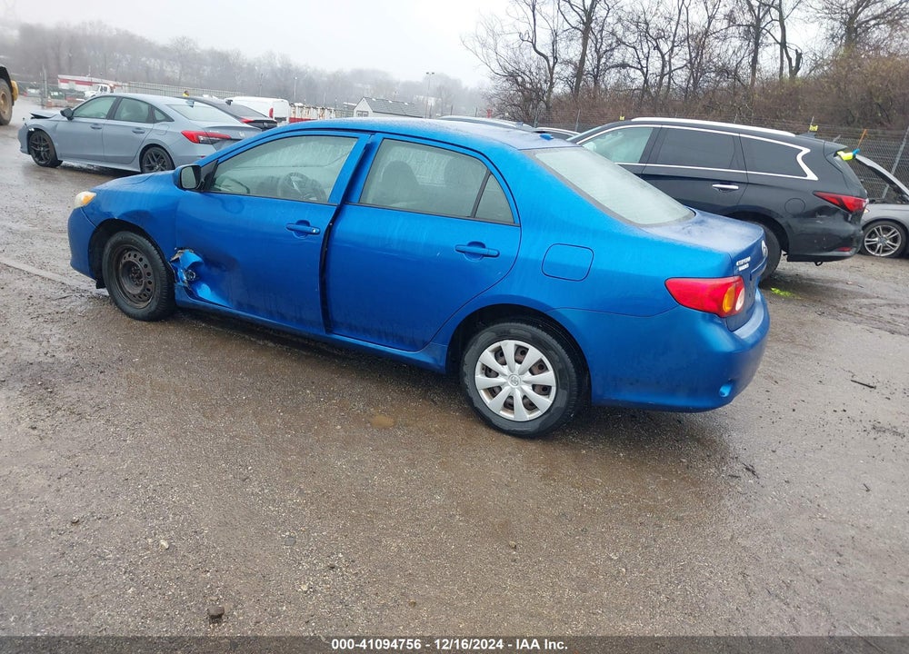 2009 TOYOTA COROLLA LE VIN: 1NXBU40E69Z045848