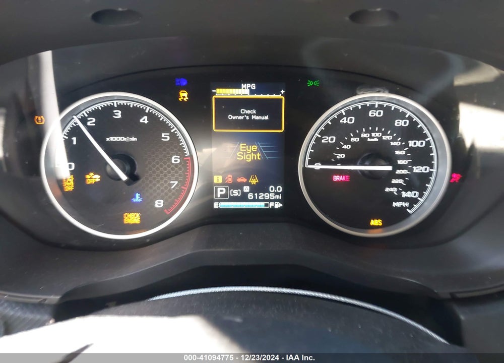 2020 SUBARU FORESTER PREMIUM VIN: JF2SKAGC2LH435585
