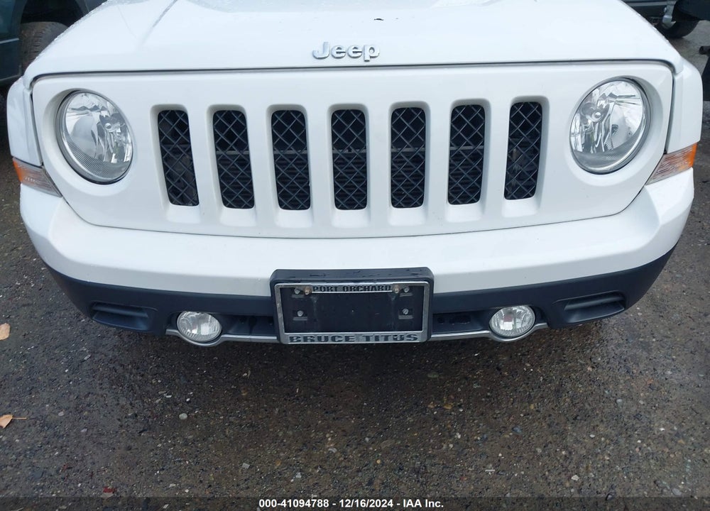 2016 JEEP PATRIOT HIGH ALTITUDE EDITION VIN: 1C4NJPFA8GD621260