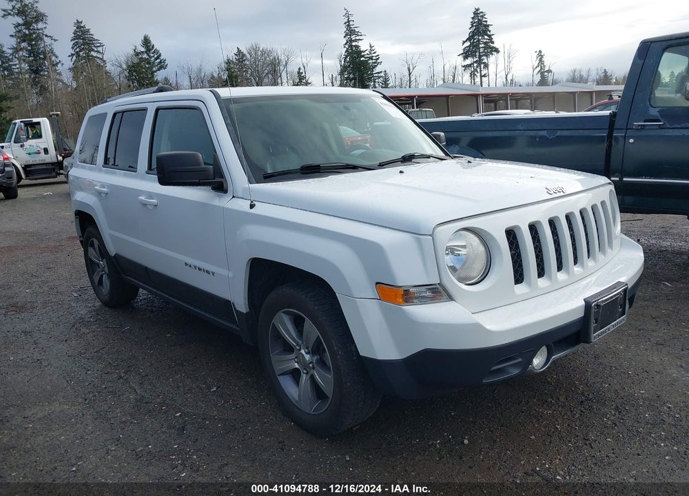 2016 JEEP PATRIOT HIGH ALTITUDE EDITION VIN: 1C4NJPFA8GD621260