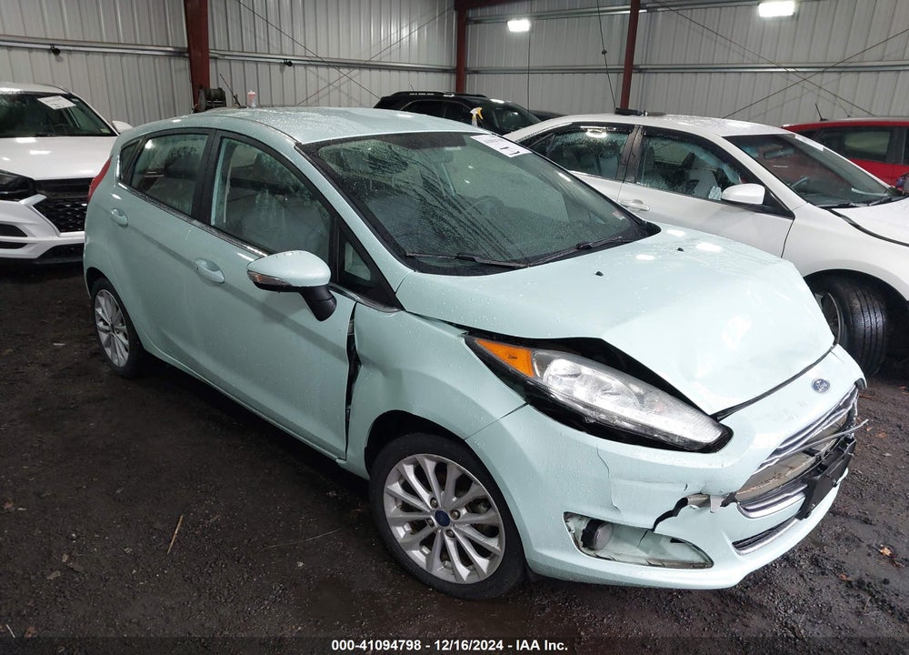 2017 FORD FIESTA TITANIUM VIN: 3FADP4FJ0HM143839