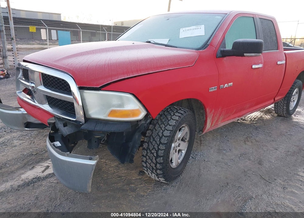 2010 DODGE RAM 1500 SLT/SPORT/TRX VIN: 1D7RV1GT4AS183560