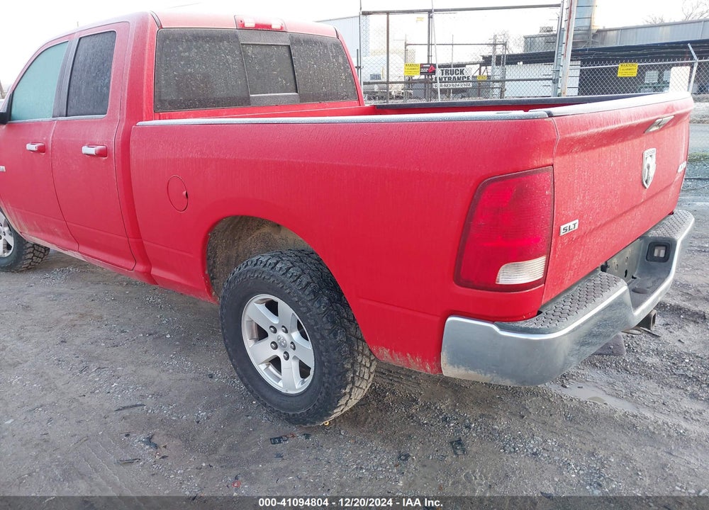 2010 DODGE RAM 1500 SLT/SPORT/TRX VIN: 1D7RV1GT4AS183560
