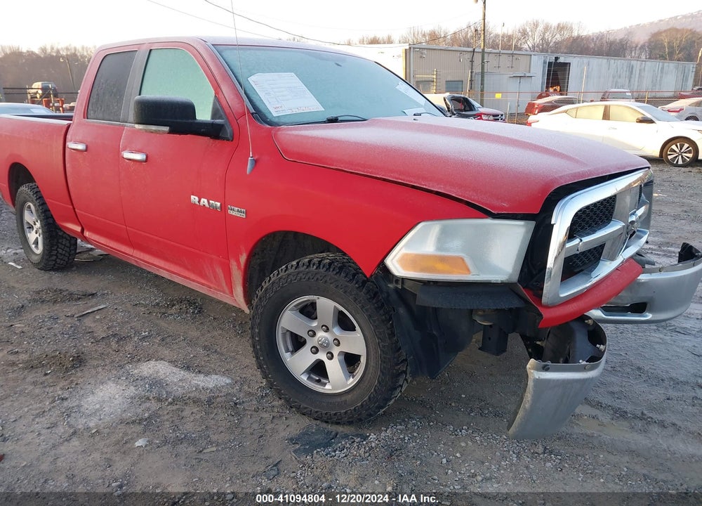 2010 DODGE RAM 1500 SLT/SPORT/TRX VIN: 1D7RV1GT4AS183560