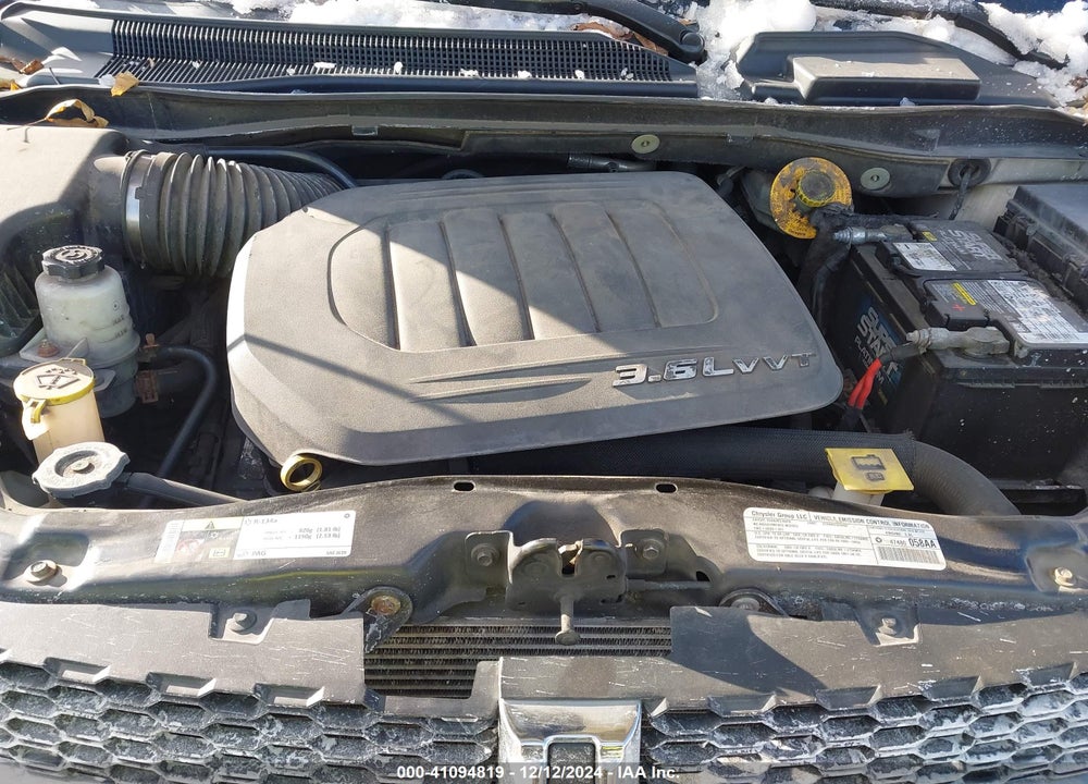 2014 DODGE GRAND CARAVAN SXT VIN: 2C4RDGCG5ER154021