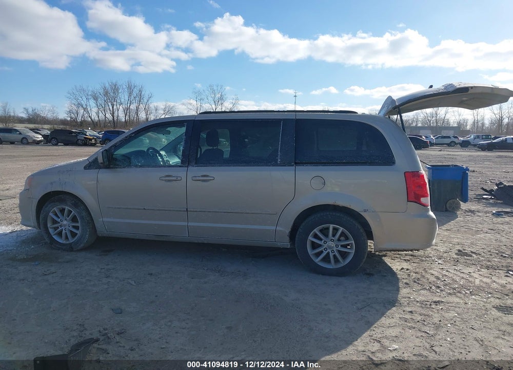 2014 DODGE GRAND CARAVAN SXT VIN: 2C4RDGCG5ER154021