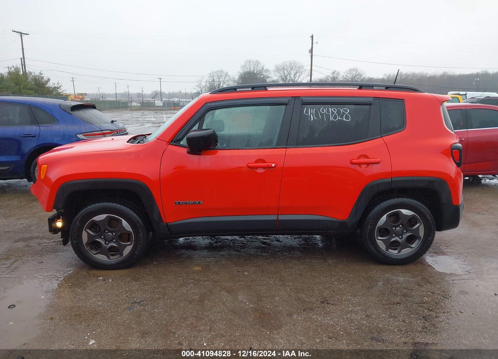 2017 JEEP RENEGADE SPORT 4X4 VIN: ZACCJBABXHPG20785