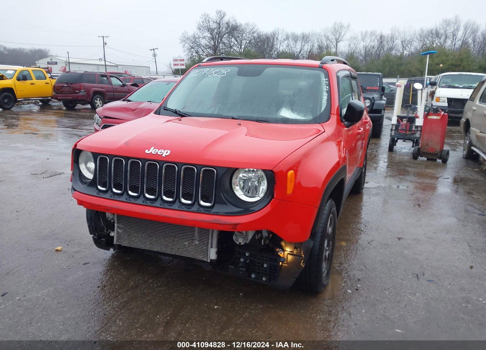 2017 JEEP RENEGADE SPORT 4X4 VIN: ZACCJBABXHPG20785