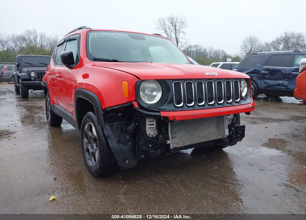 2017 JEEP RENEGADE SPORT 4X4 VIN: ZACCJBABXHPG20785
