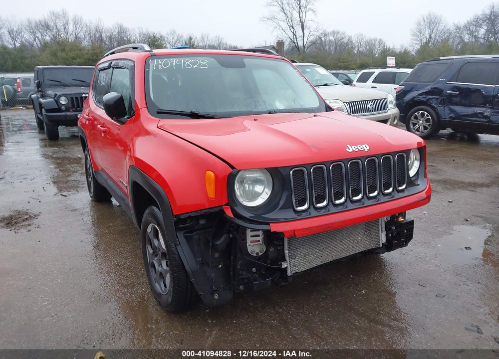 2017 JEEP RENEGADE SPORT 4X4 VIN: ZACCJBABXHPG20785