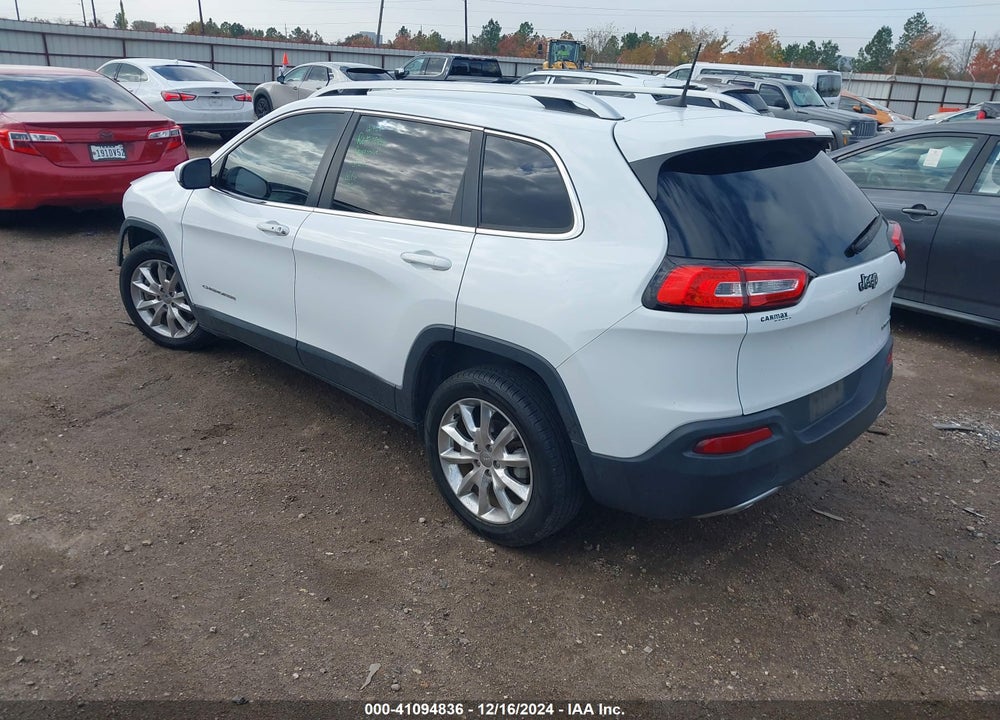 2016 JEEP CHEROKEE LIMITED VIN: 1C4PJLDB1GW273271