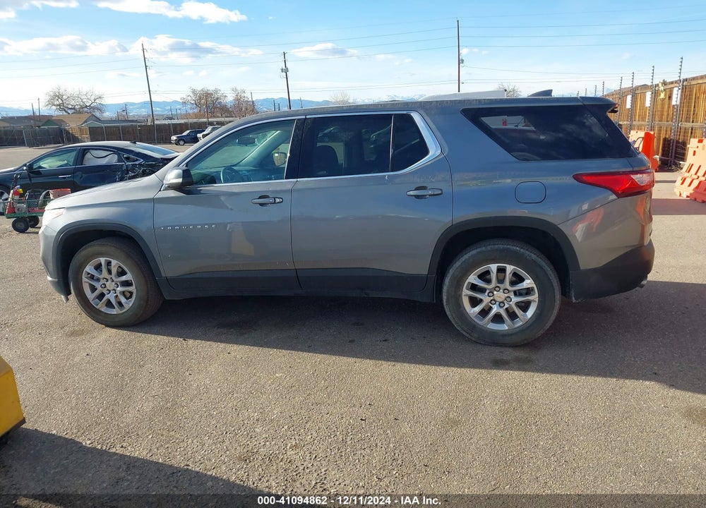 2021 CHEVROLET TRAVERSE FWD LS VIN: 1GNERFKWXMJ244777