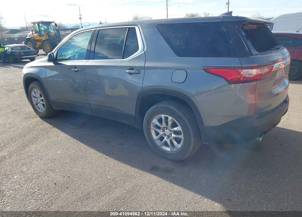 2021 CHEVROLET TRAVERSE FWD LS VIN: 1GNERFKWXMJ244777