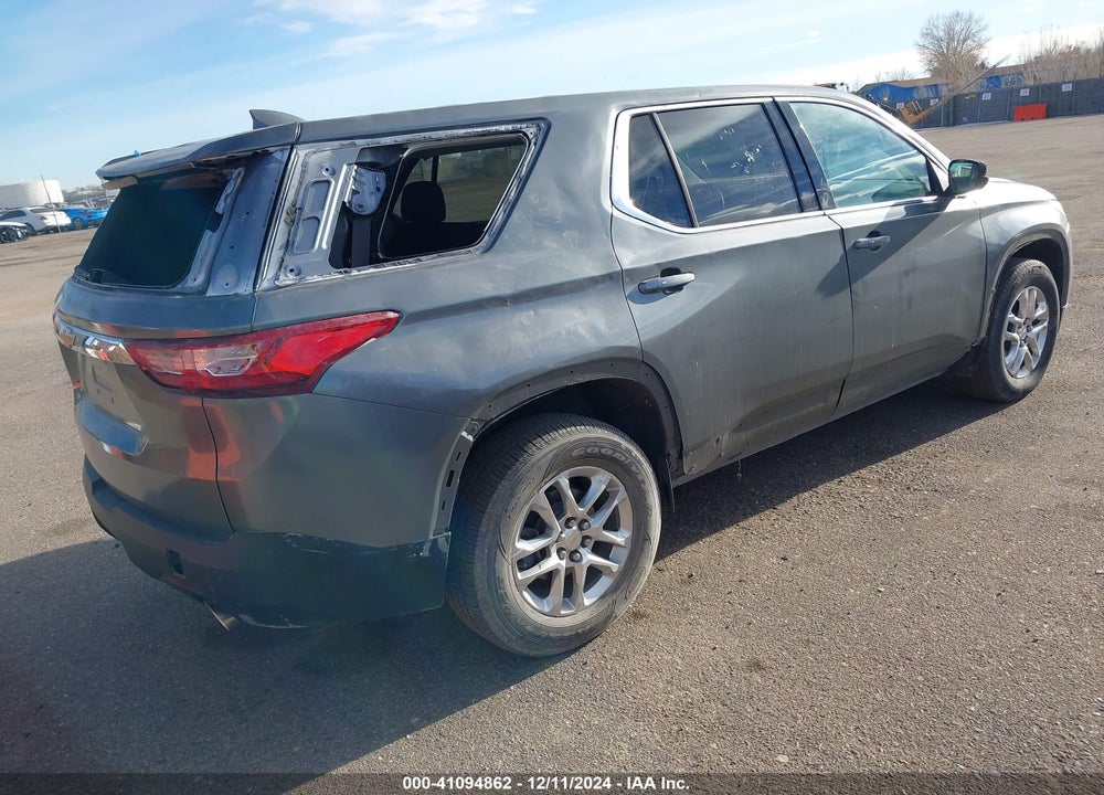 2021 CHEVROLET TRAVERSE FWD LS VIN: 1GNERFKWXMJ244777
